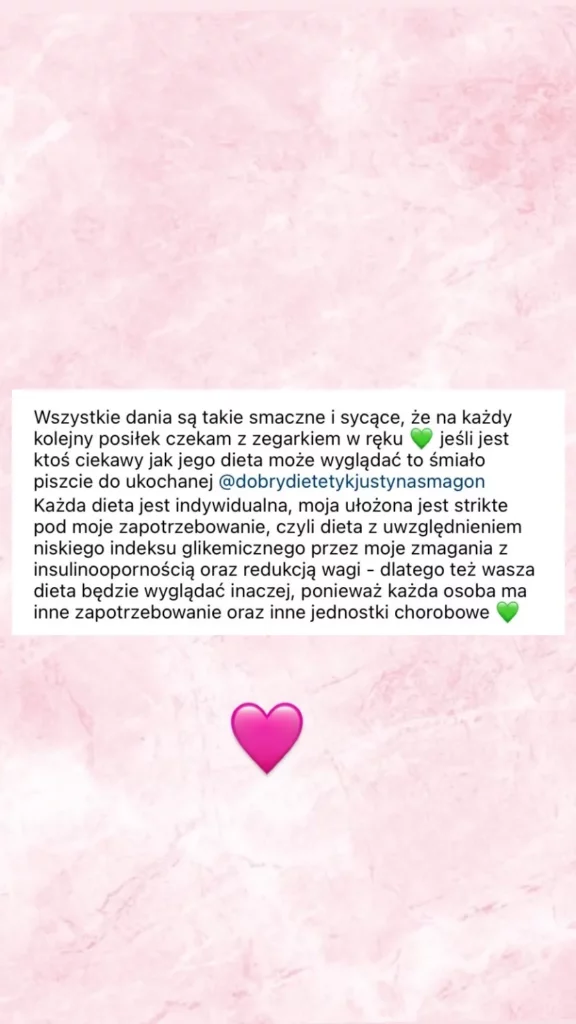 polecenie współpracy z Justyną