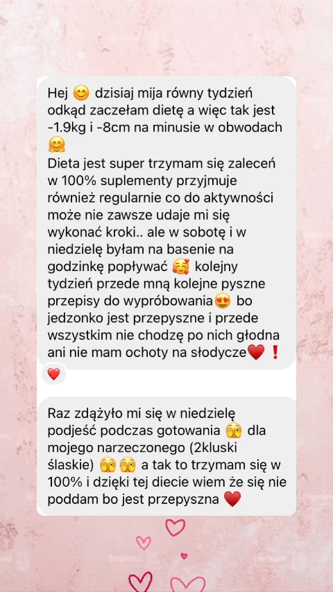 pozytywna opinia o współpracy z Justyną