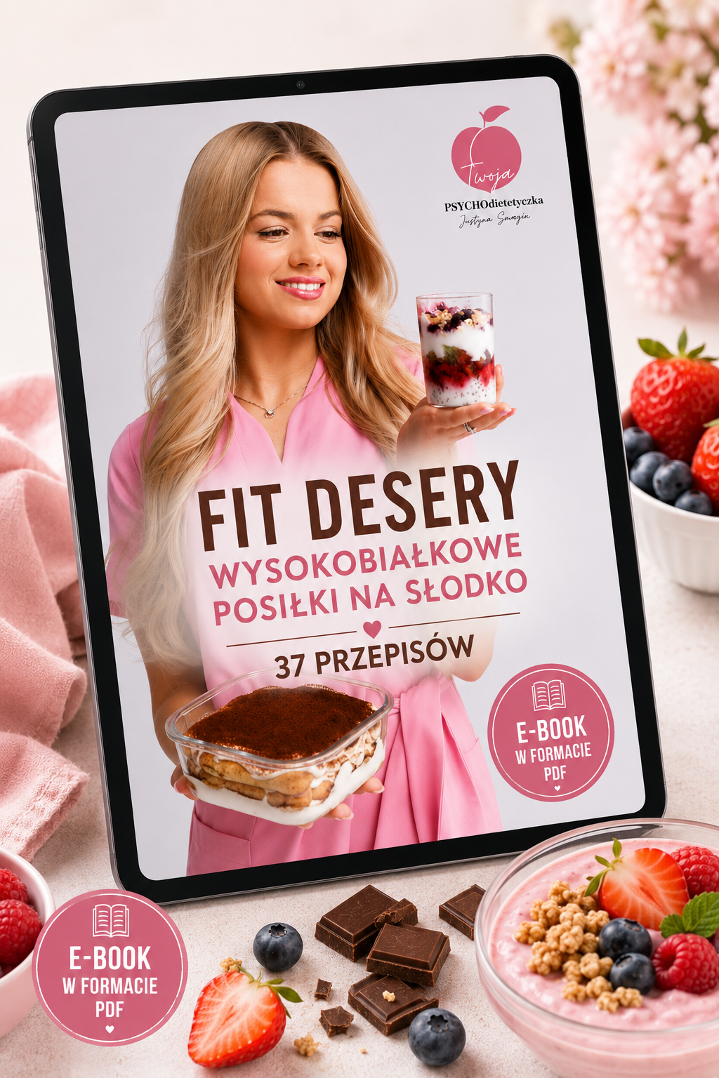 ZDROWE DESERY WYSOKOBIAŁKOWE (37 przepisów)